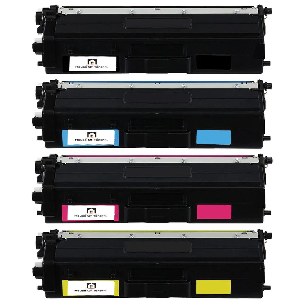 Compatible Toner Cartridge Replacement for BROTHER TN433C; TN433Y; TN433M; TN433BK (TN-433C; TN-433Y; TN-433M; TN-433BK) High Yield Magenta, Cyan, Yellow, Black (4-Pack) Compatible Toner Cartridge Replacement for BROTHER TN433C; TN433Y; TN433M; TN433BK (TN-433C; TN-433Y; TN-433M; TN-433BK) High Yield Magenta, Cyan, Yellow, Black (4-Pack)