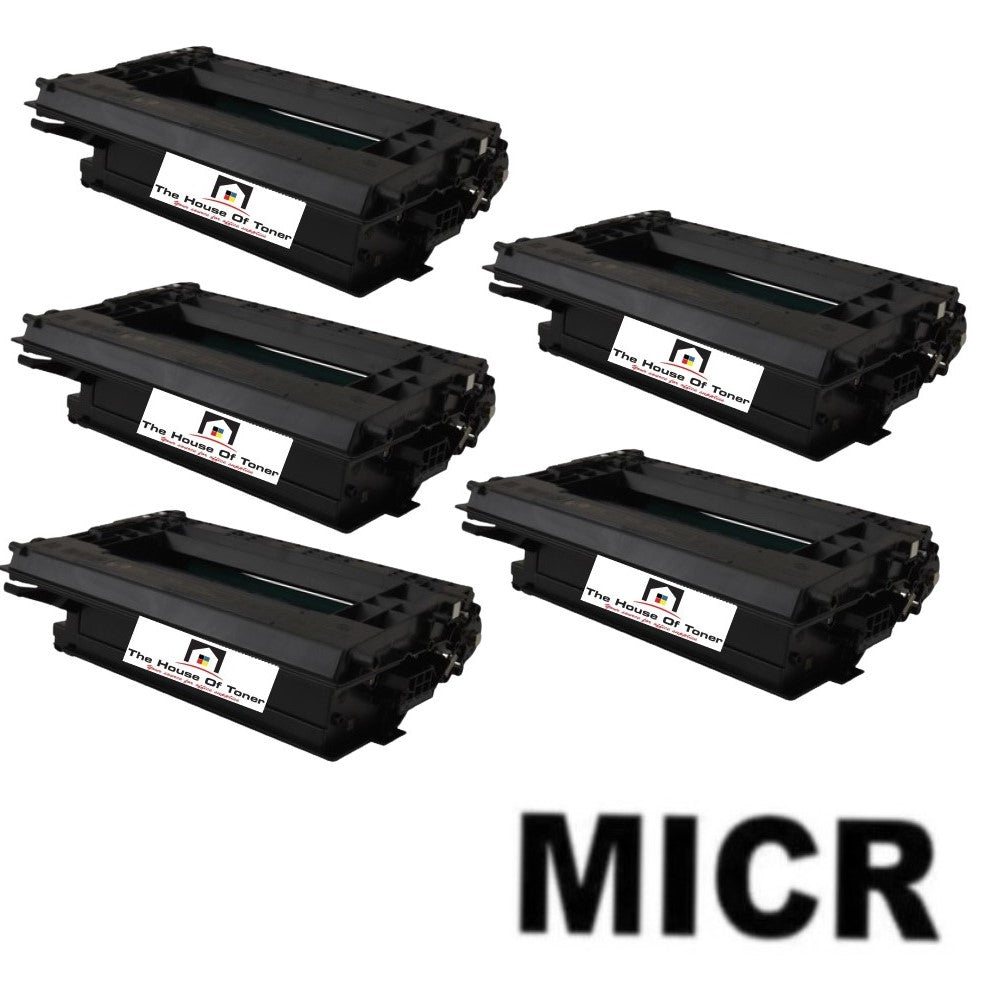 Compatible Toner Cartridge Replacement For HP W1470A (HP 147A) Black (10.5K YLD) W/Micr (5-Pack) Compatible Toner Cartridge Replacement For HP W1470A (HP 147A) Black (10.5K YLD) W/Micr (5-Pack)