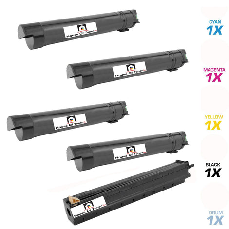XEROX 1) 13R647,1) 6R1395, 1) 6R1398, 1) 6R1397, 1) 6R1396 (COMPATIBLE) 5 PACK
