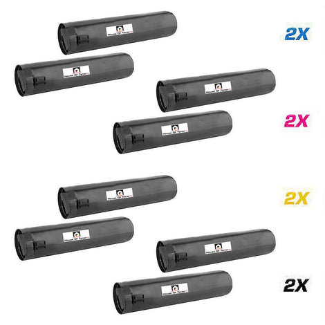 Compatible Toner Cartridge Replacement for XEROX 2) 006R01175, 2) 006R01176, 2) 006R01177, 2) 006R01178 (COMPATIBLE) 8 PACK