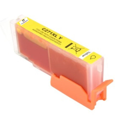 Compatible Ink Cartridge Replacement for CANON 0339C001 (CLI-271XLY) Yellow (300 YLD)