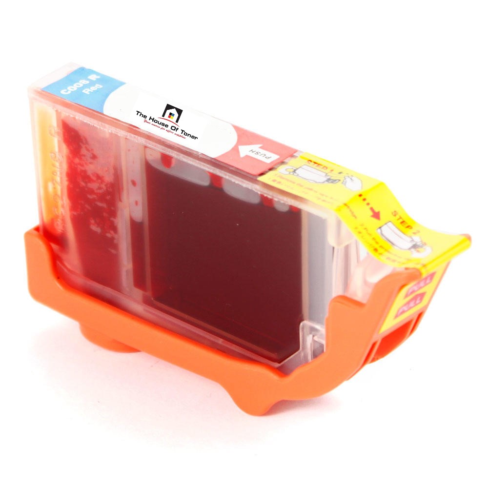 Compatible Ink Cartridge Replacement for CANON 0626B002 (CLI-8R) Red (200 YLD)