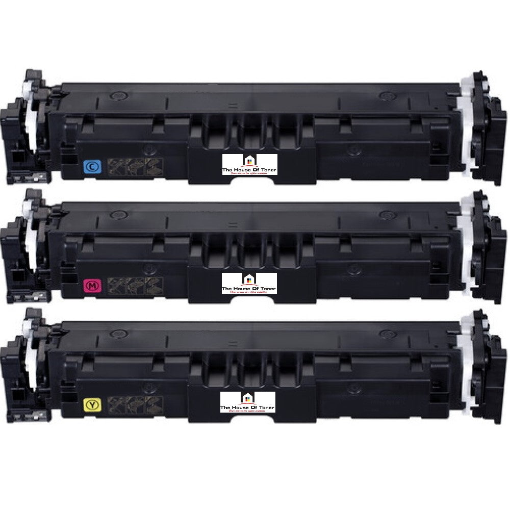 Compatible Toner Cartridge Replacement for Canon 5097C001, 5096C001, 5095C001 (069H) High Yield Cyan, Yellow, Magenta (5.5K YLD) 3-Pack