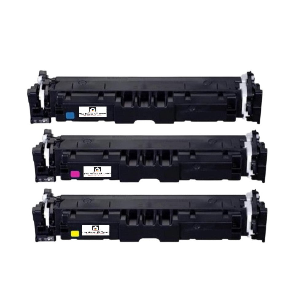Compatible Toner Cartridge Replacement For Canon 6366C001, 6367C001, 6368C001 (075H) Cyan, Magenta, Yellow (2.5K YLD) MF660, LBP640 (3 Pack)