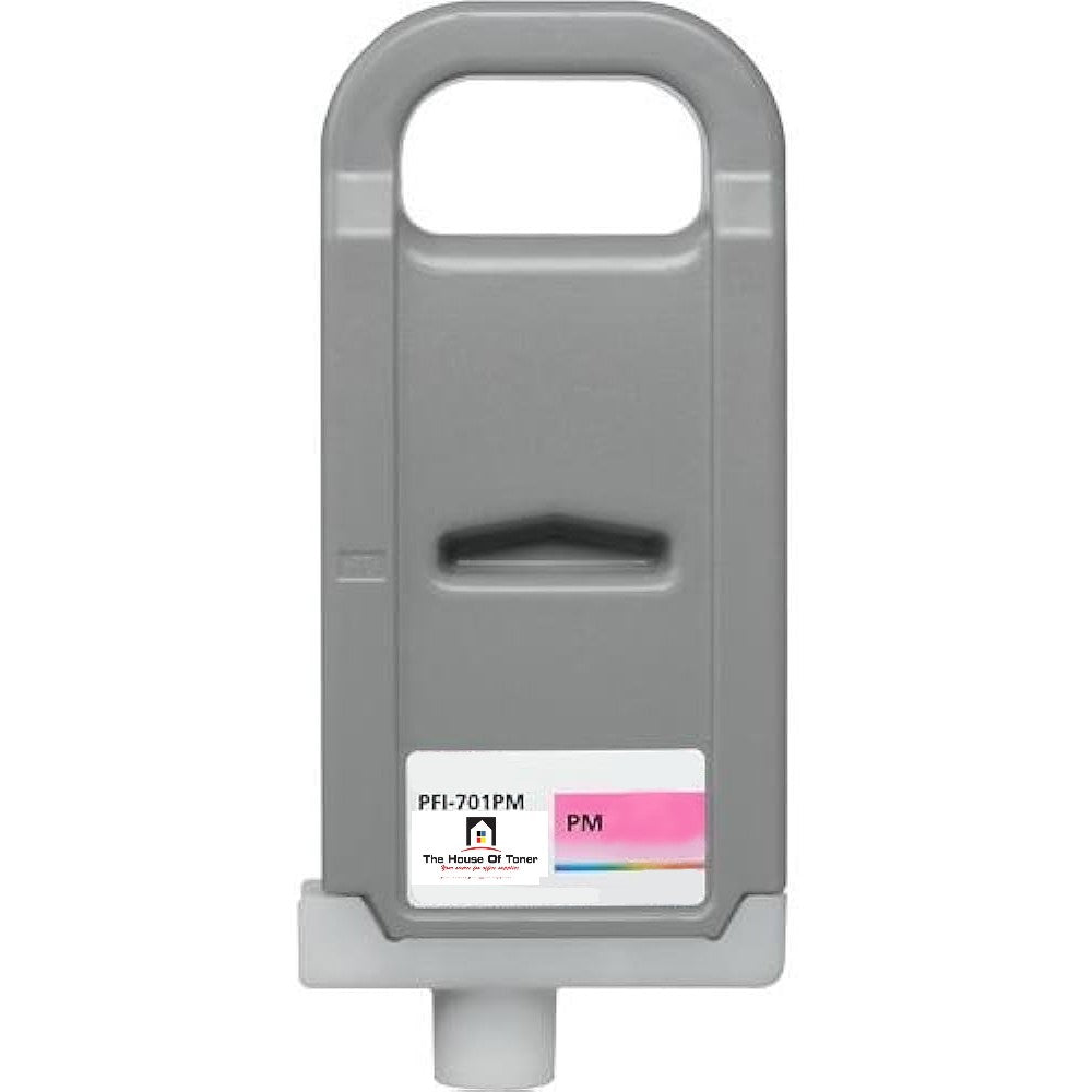 Compatible Ink Cartridge Replacement For CANON 0905B001AA (PFI-701PM) Photo Magenta (700ML)