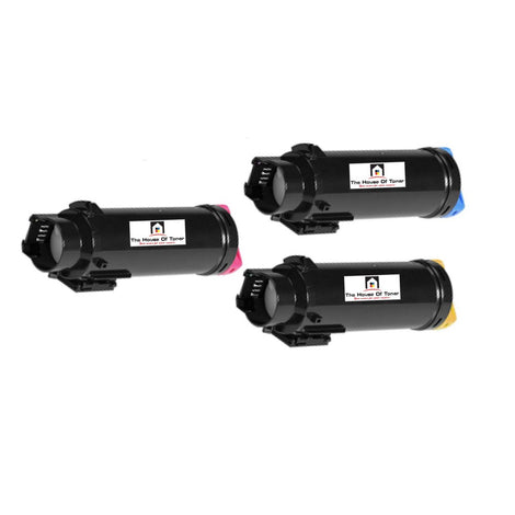 Compatible Toner Cartridge Replacement for XEROX 106R03690, 106R03691, 106R03692 (Cyan, Yellow, Magenta) 12.2K YLD (3-Pack)