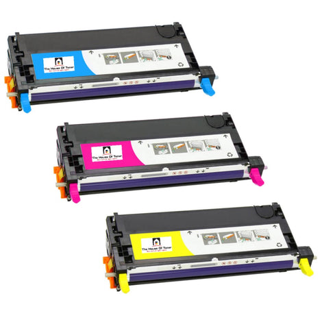 Compatible Toner Cartridge Replacement for XEROX 106R01392, 106R01393, 106R01394 (Cyan, Magenta, Yellow) 5.9K YLD (3-Pack)