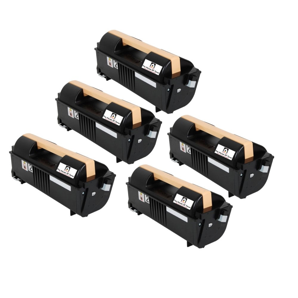 Compatible Toner Cartridge Replacement for XEROX 106R01535 (Black) 30K YLD (5-Pack)