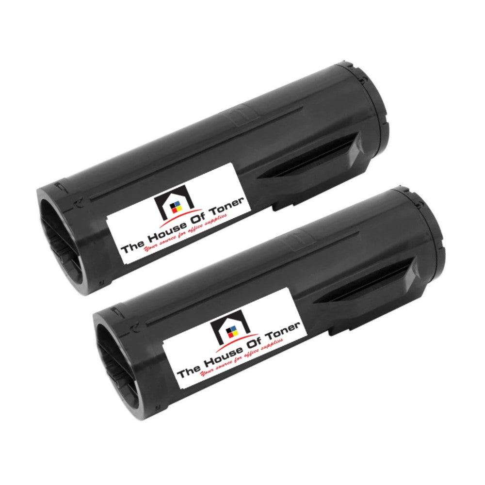 Compatible Toner Cartridge Replacement for XEROX 106R02736 (Black) 6.1K YLD (2-Pack)