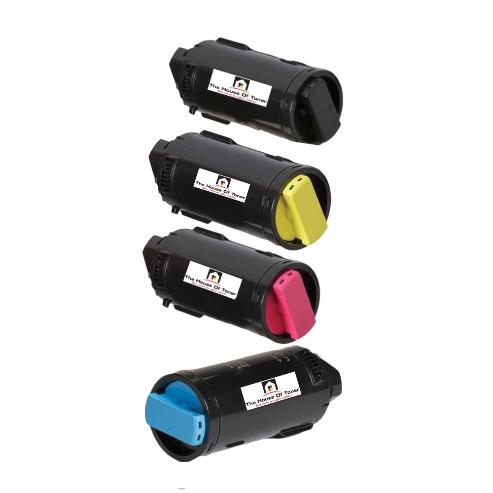 Compatible Toner Cartridge Replacement for XEROX 106R03903, 106R03900, 106R03901, 106R03902 (Black, Cyan, Magenta, Yellow) 10.1K YLD (4-Pack)