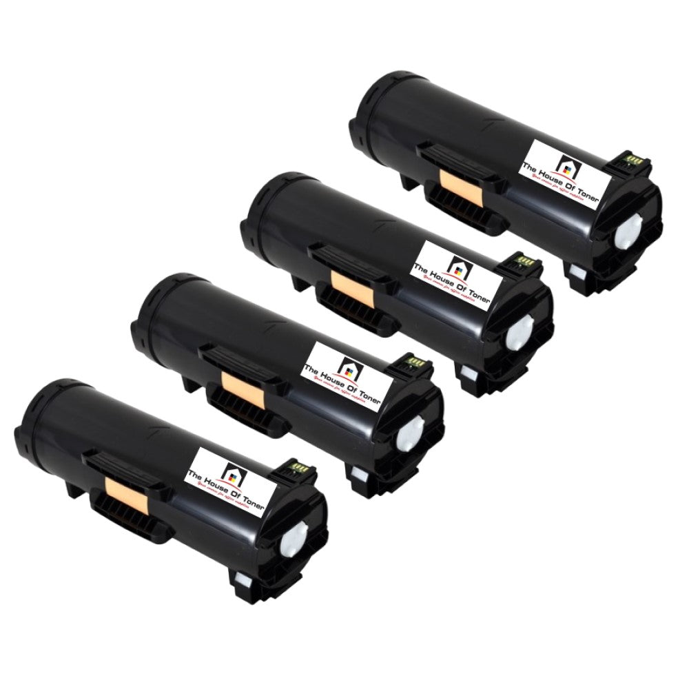 Compatible Toner Cartridge Replacement for XEROX 106R03942 (Black) 25.9K YLD (4-Pack)
