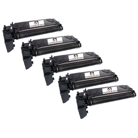 Compatible Toner Cartridge Replacement for XEROX 106R00584 (106R584) Black (6K YLD) 5-Pack