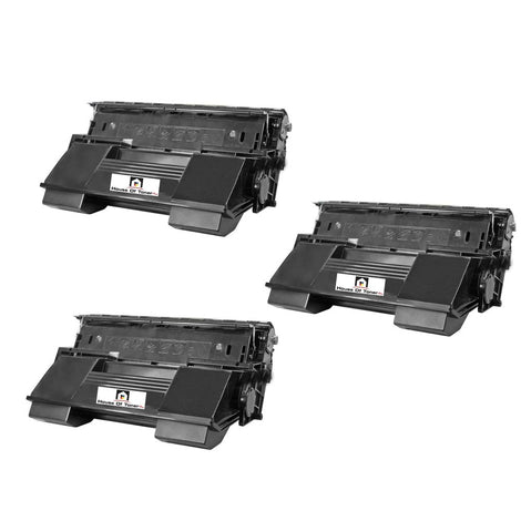 Compatible Toner Cartridge Replacement for XEROX 113R00657 (113R657) Black (18K YLD) 3-Pack