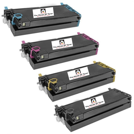 Compatible Toner Cartridge Replacement for XEROX 113R726,  113R723, 113R724, 113R725 (113R00726, 113R00723, 113R00724, 113R0725) High Yield Black, Cyan, Magenta, Yellow (8K YLD) 4-Pack