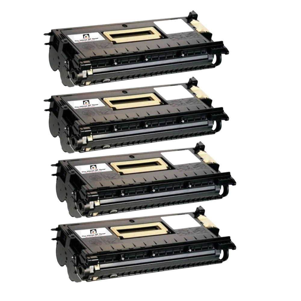 Compatible Toner Cartridge Replacement for XEROX 113R00195 (113R195) Black (30K YLD) 4-Pack