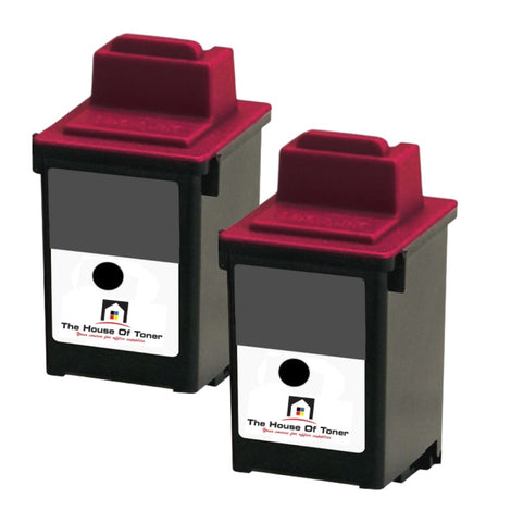 Compatible Ink Cartridge Replacement For Lexmark 12A1970 (70, Black) 25ML (2-Pack)