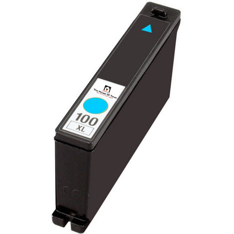Compatible Ink Cartridge Replacement For Lexmark 14N1069 (100XL, Cyan) 600 YLD