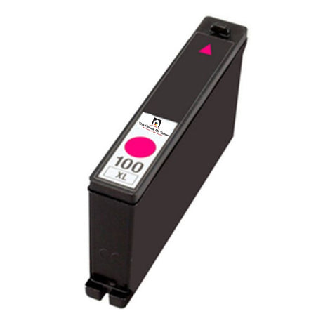 Compatible Ink Cartridge Replacement For Lexmark 14N1070 (100XL, Magenta) 600 YLD