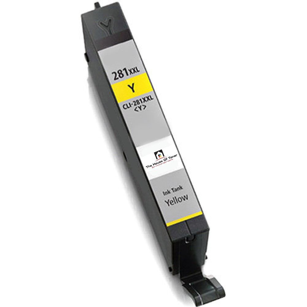 Compatible Ink Cartridge Replacement for CANON 1982C001 (CLI-281XXLY) Extra High Yellow (11.7ML)