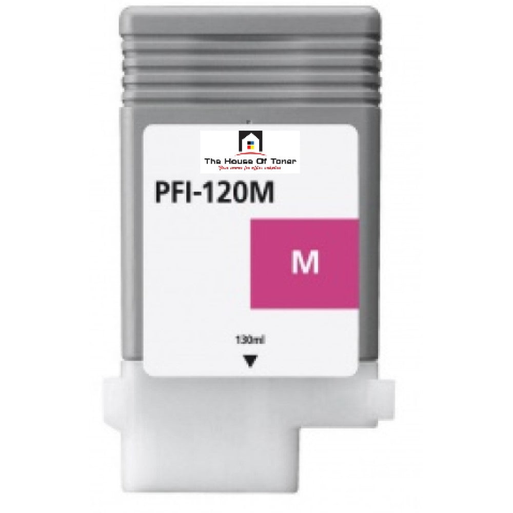 Compatible Ink Cartridge Replacement For CANON 2888C001 (PFI-120M) Magenta (130 ML)