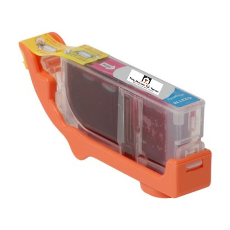 Compatible Ink Cartridge Replacement for CANON 2948B001AA (CLI-221M) Magenta (CLI-221M) Magenta (420 YLD)