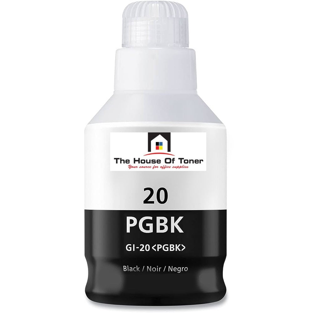 Compatible Ink Cartridge Replacement For CANON 3383C001 (GI-20BK) Black (170ML)