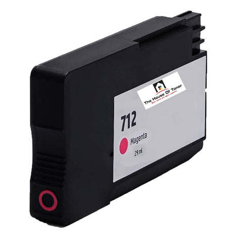 Compatible Ink Cartridge Replacement For HP 3ED68A (712) Magenta (29ML)