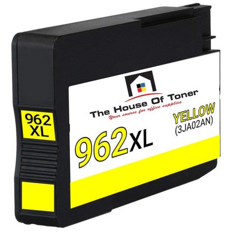 Compatible Ink Cartridge Replacement For HP 3JA02AN (962XL) Yellow (1.6K YLD)