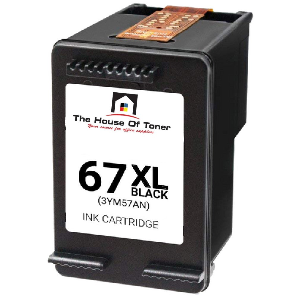 Compatible Ink Cartridge Replacement For HP 3YM57AN (67XL) Black (240 YLD)