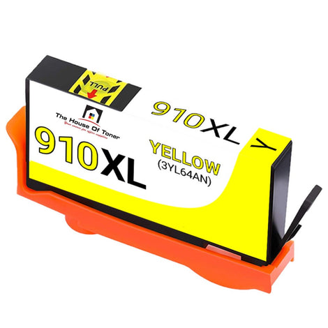 Compatible Ink Cartridge Replacement For HP 3YL64AN (910XL) Yellow (825 YLD)