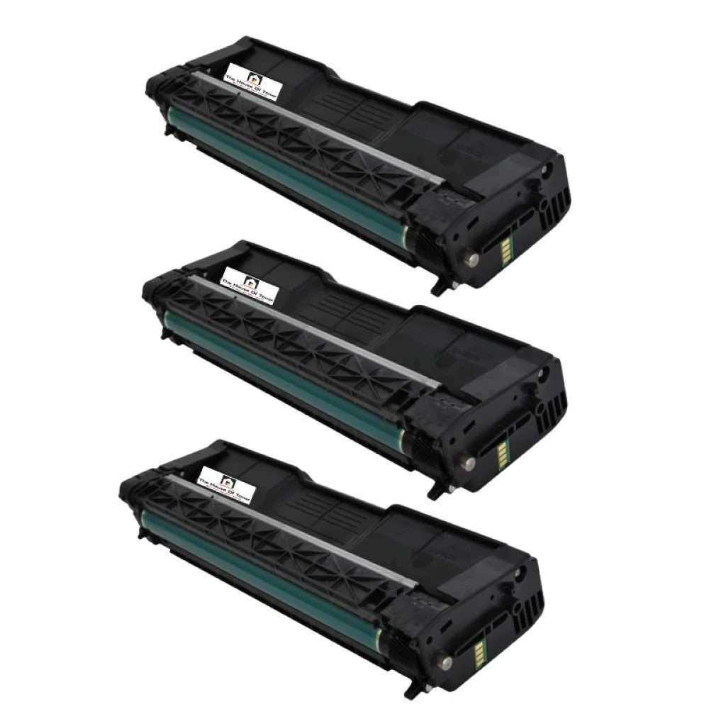 Compatible Toner Cartridge Replacement For Ricoh 406093 (Black) 2K YLD (3-Pack)