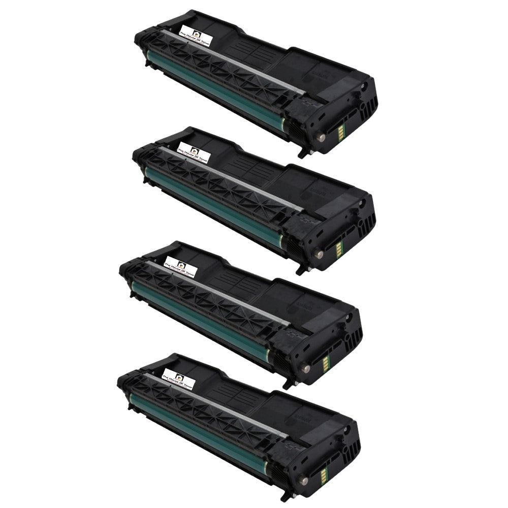 Compatible Toner Cartridge Replacement For Lanier 406093 (Black) 2K YLD (4-Pack)