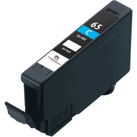 Compatible Ink Cartridge Replacement for CANON 4216C002 (CLI-65C) Cyan