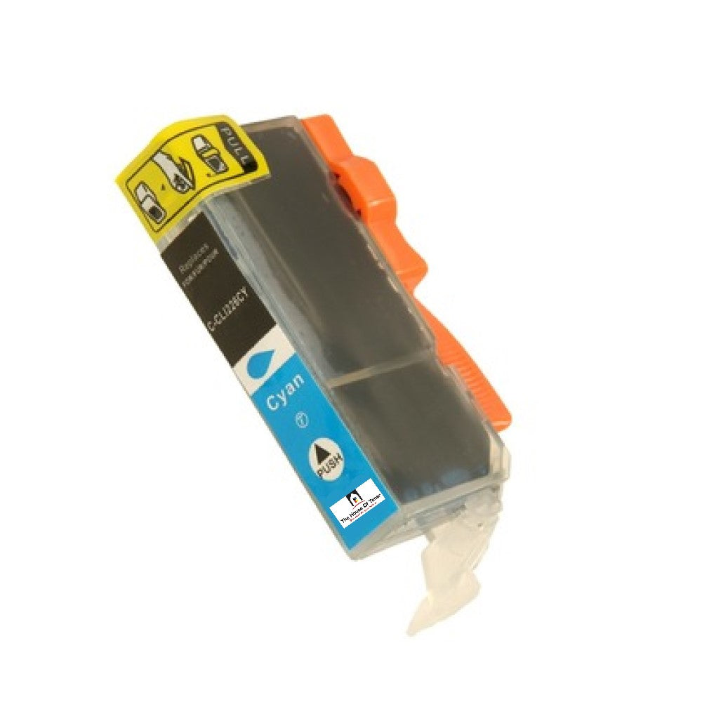 Compatible Ink Cartridge Replacement For CANON 4547B001AA (CLI-226C) Cyan (510 YLD)