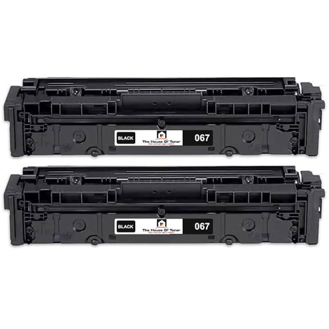 Compatible Toner Cartridge Replacement For CANON 5102C001 (067) Black (1.35K YLD) 2-Pack