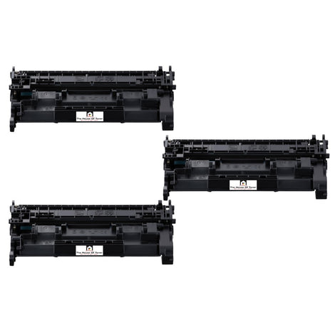 Compatible Toner Cartridge Replacement For CANON 5639C001 (070) Black (3K YLD) 3-Pack