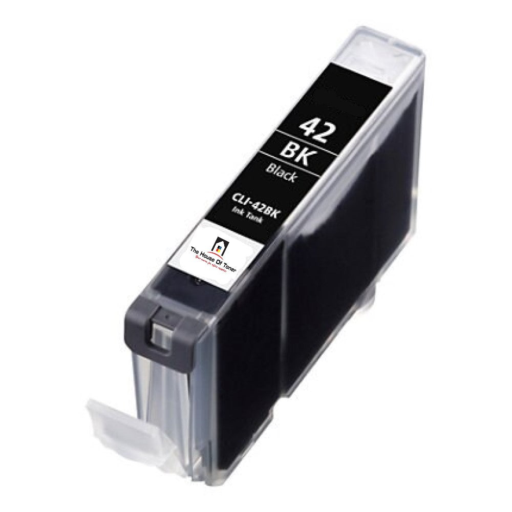 Compatible Ink Cartridge Replacement for CANON 6384B002 (CLI-42BK, CLI42BK) Black (900 YLD)