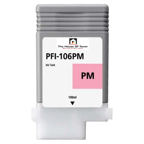 Compatible Ink Cartridge Replacement For CANON 6626B001 (PFI-106PM) Photo Magenta (130 ML)