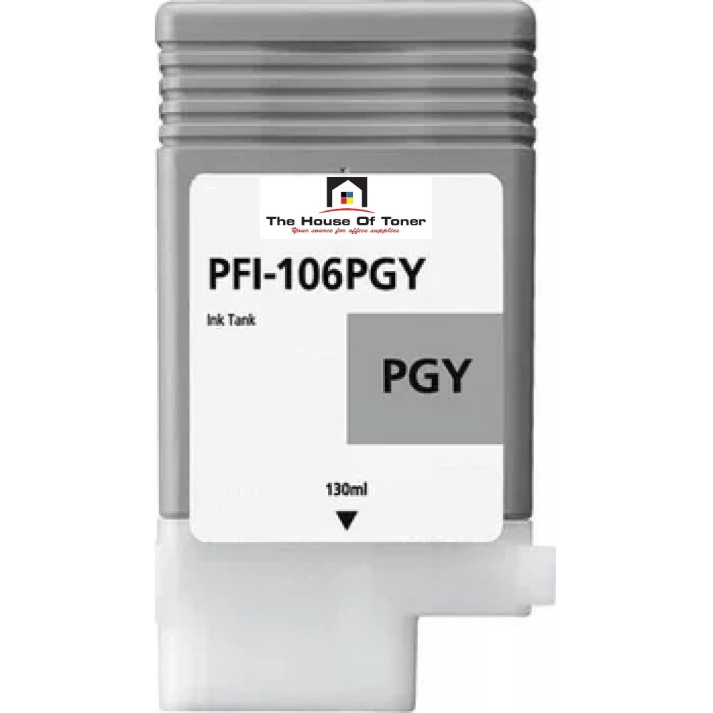 Compatible Ink Cartridge Replacement For CANON 6631B001 (PFI-106PGY) Photo Grey (130 ML)