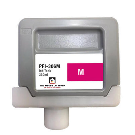Compatible Ink Cartridge Replacement For CANON 6659B001 (PFI-306M) Magenta (330ML)