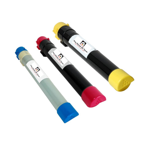 Compatible Toner Cartridge Replacement for XEROX 1) 6R1398, 1) 6R1397, 1) 6R1396 (Cyan, Yellow, Magenta) 15K YLD (3-Pack)