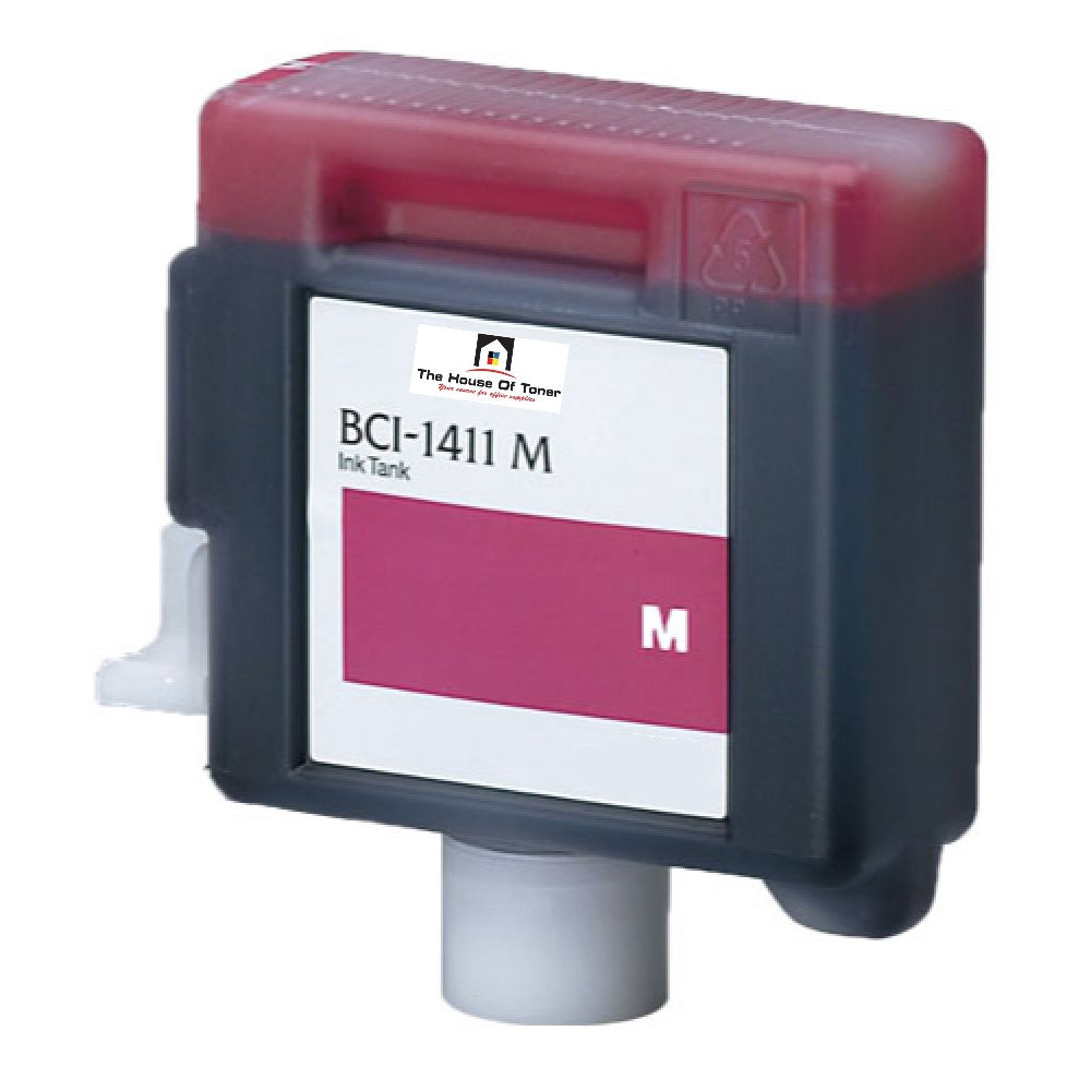 Compatible Ink Cartridge Replacement For CANON 7576A001 (BCI-1411M) Magenta (330 ML)