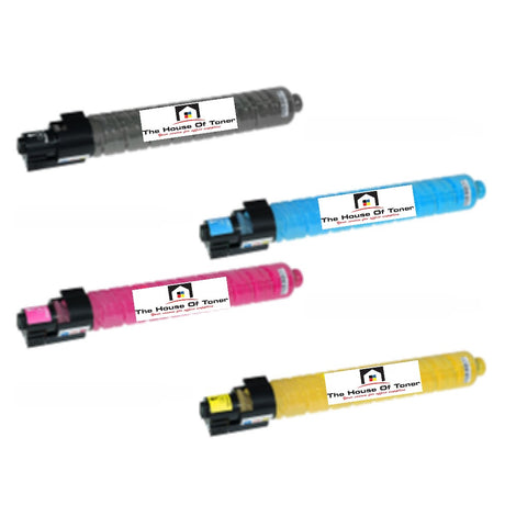 Compatible Toner Cartridge Replacement for Gestetner 841284, 841453, 841454, 841455 (Black, Cyan, Yellow, Magenta) 23K YLD-Black, 17K YLD- Color (4-Pack)