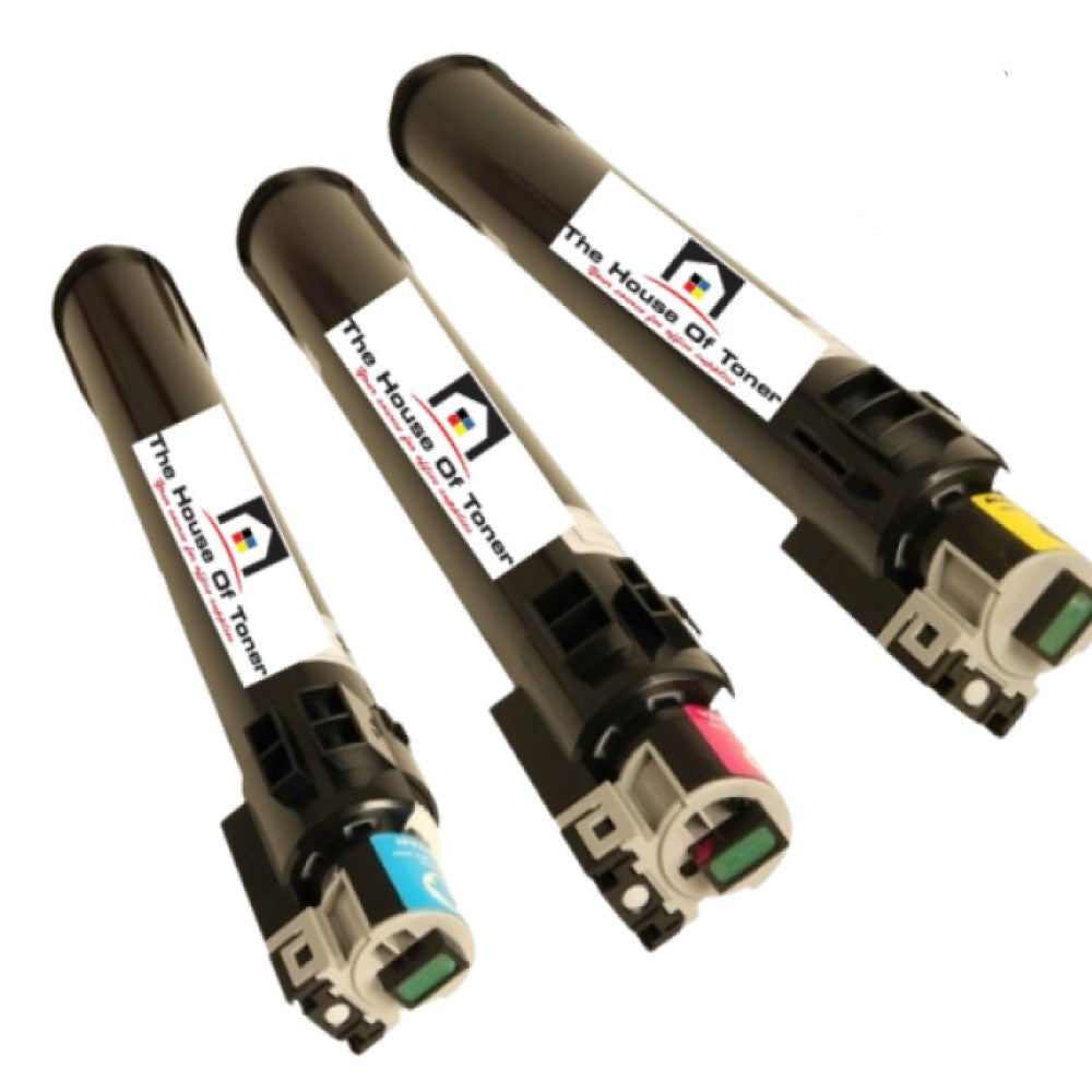 Compatible Toner Cartridge Replacement for Lanier 841421, 841422, 841423 (Magenta, Cyan, Yellow) 15K YLD (3-Pack)