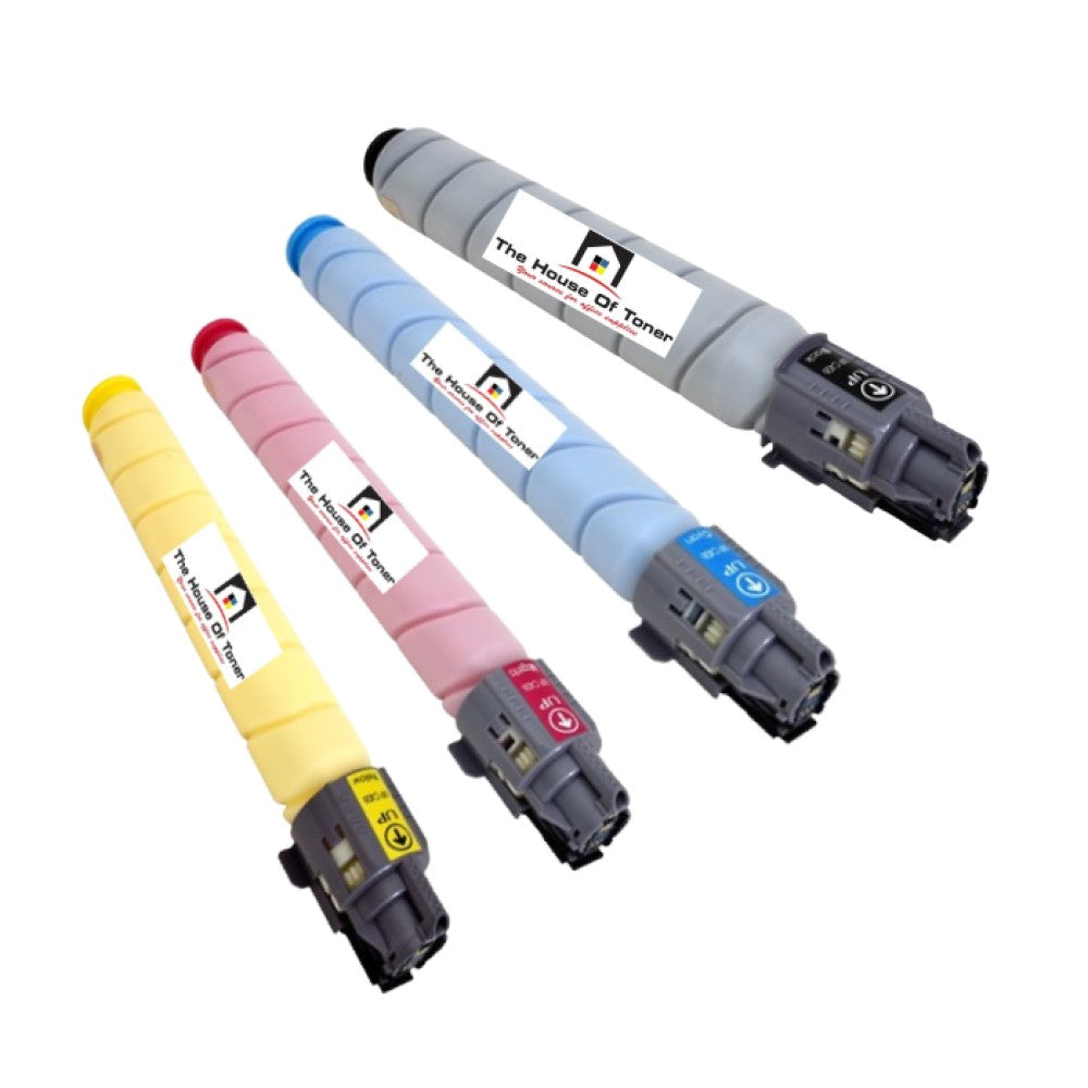 Compatible Toner Cartridge Replacement for Lanier 842091, 842092, 842093, 842094 (Black, Cyan, Magenta, Yellow) 17K YLD- Black, 6K YLD-Color (4-Pack)