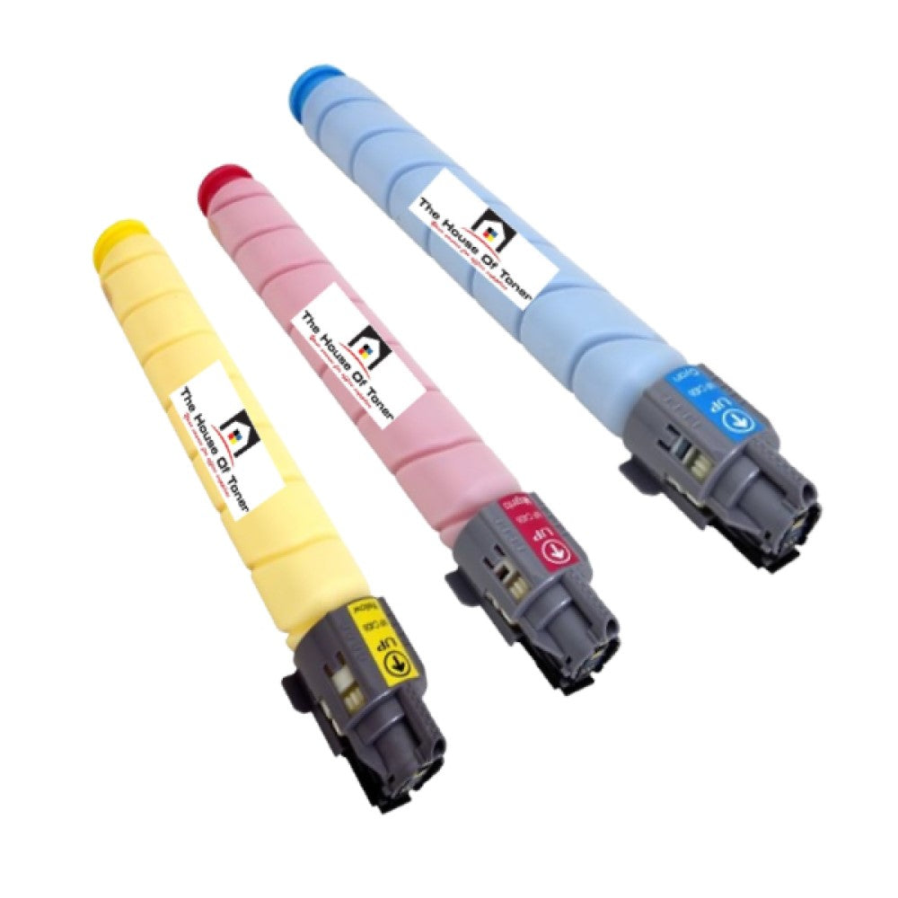 Compatible Toner Cartridge Replacement for Lanier 842092, 842093, 842094 (Cyan, Magenta, Yellow) 6K YLD (3-Pack)