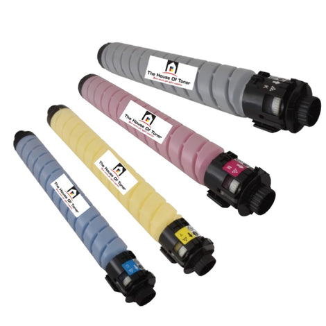 Compatible Toner Cartridge Replacement For Ricoh 842309, 842310, 842308, 842307 (Magenta, Cyan, Yellow, Black) 10.5K YLD (4-Pack)