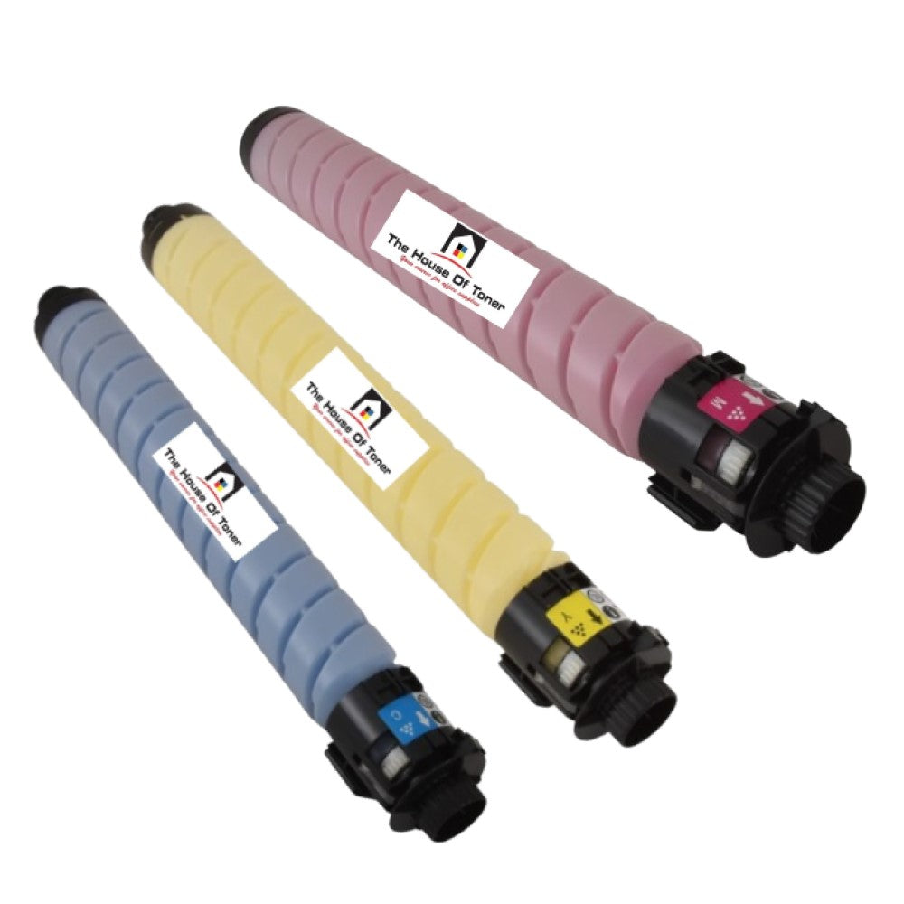Compatible Toner Cartridge Replacement For Ricoh 842309, 842310, 842308 (Magenta, Cyan, Yellow) 10.5K YLD (3-Pack)
