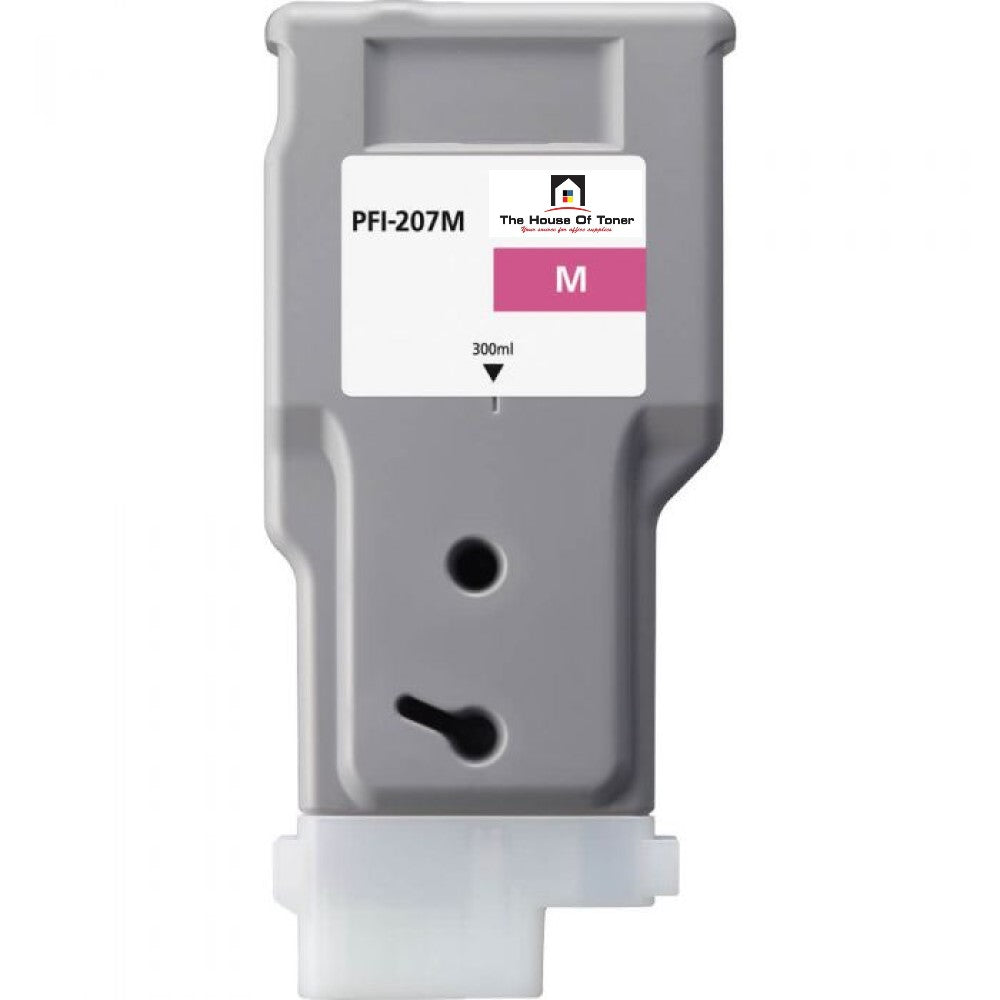 Compatible Ink Cartridge Replacement For CANON 8791B001 (PFI-207M) Magenta (330 ML)