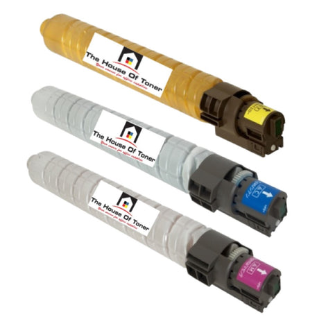 Compatible Toner Cartridge Replacement for Gestetner 884979, 884980, 884981 (Yellow, Magenta, Cyan) 17K YLD (3-Pack)